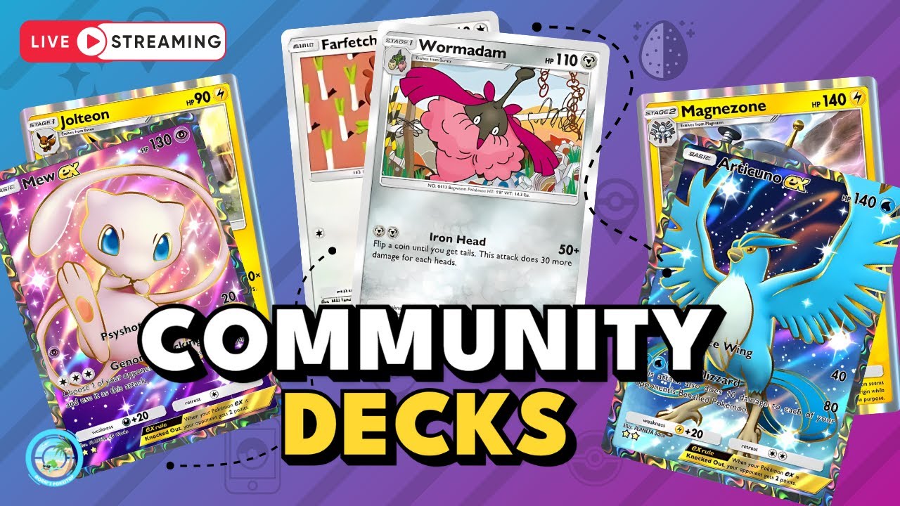 Pokemon Pocket trying out community decks. #live #pokemonpocket
