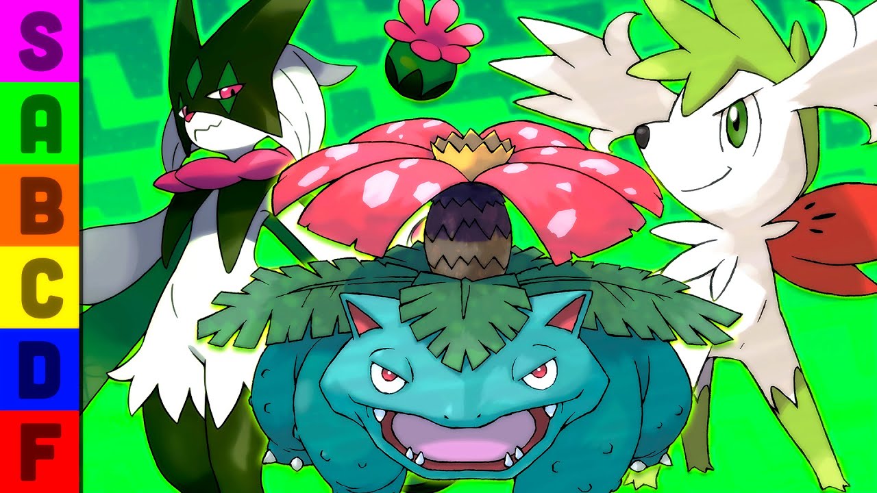 Ranking EVERY Grass Pokémon