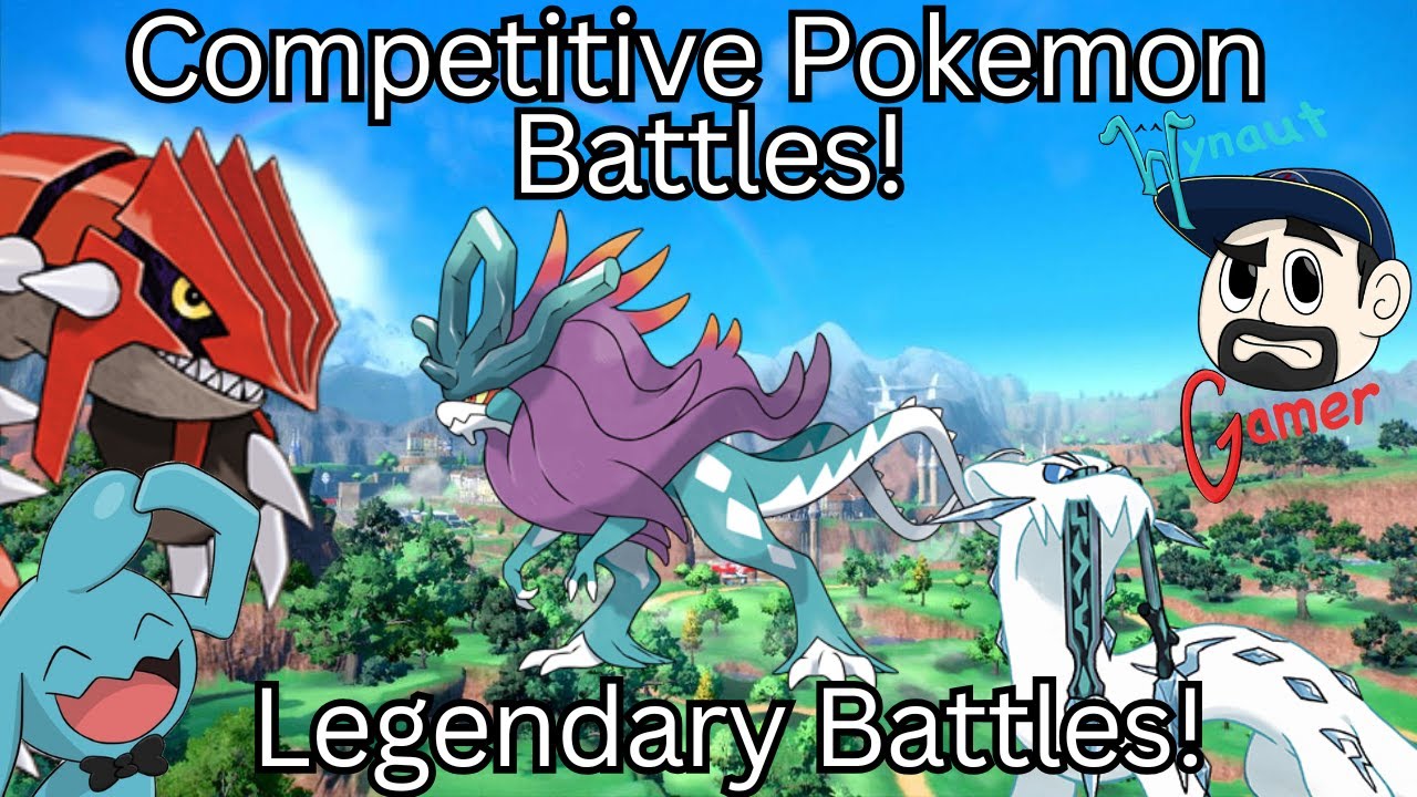 Competitive Pokemon Battles! Full Legendary Team! Wynaut!