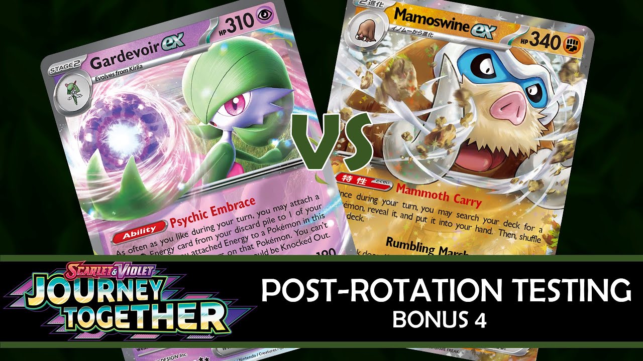Journey Together Post-Rotation Testing, Bonus 4: Gardevoir ex vs. Mamoswine ex