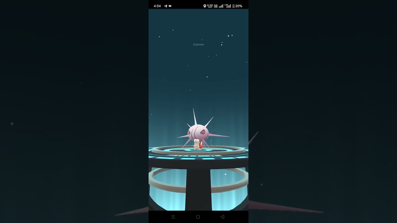 #PokemonGo | #Wurmple involved into #Cascoon