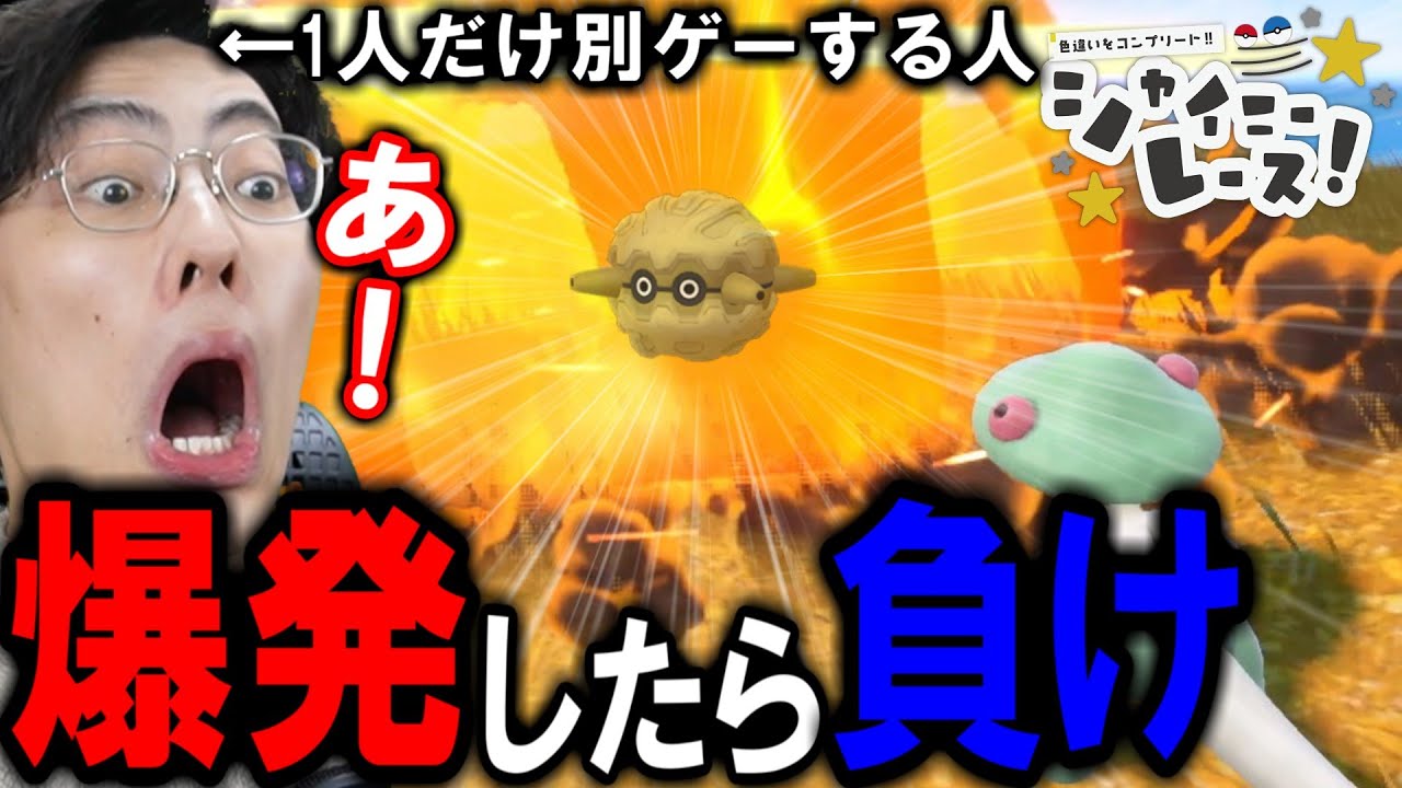 色違いクヌギダマだいばくはつチャレンジ【シャイニーレース】