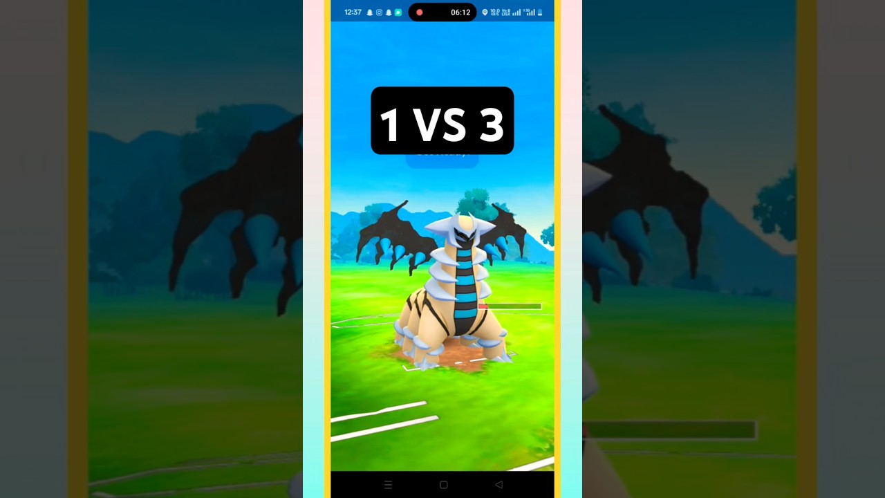 Giratina Destroy Opponent All Pokemon 💥 || Primarina VS Typhlosion|| #shorts #ytshorts