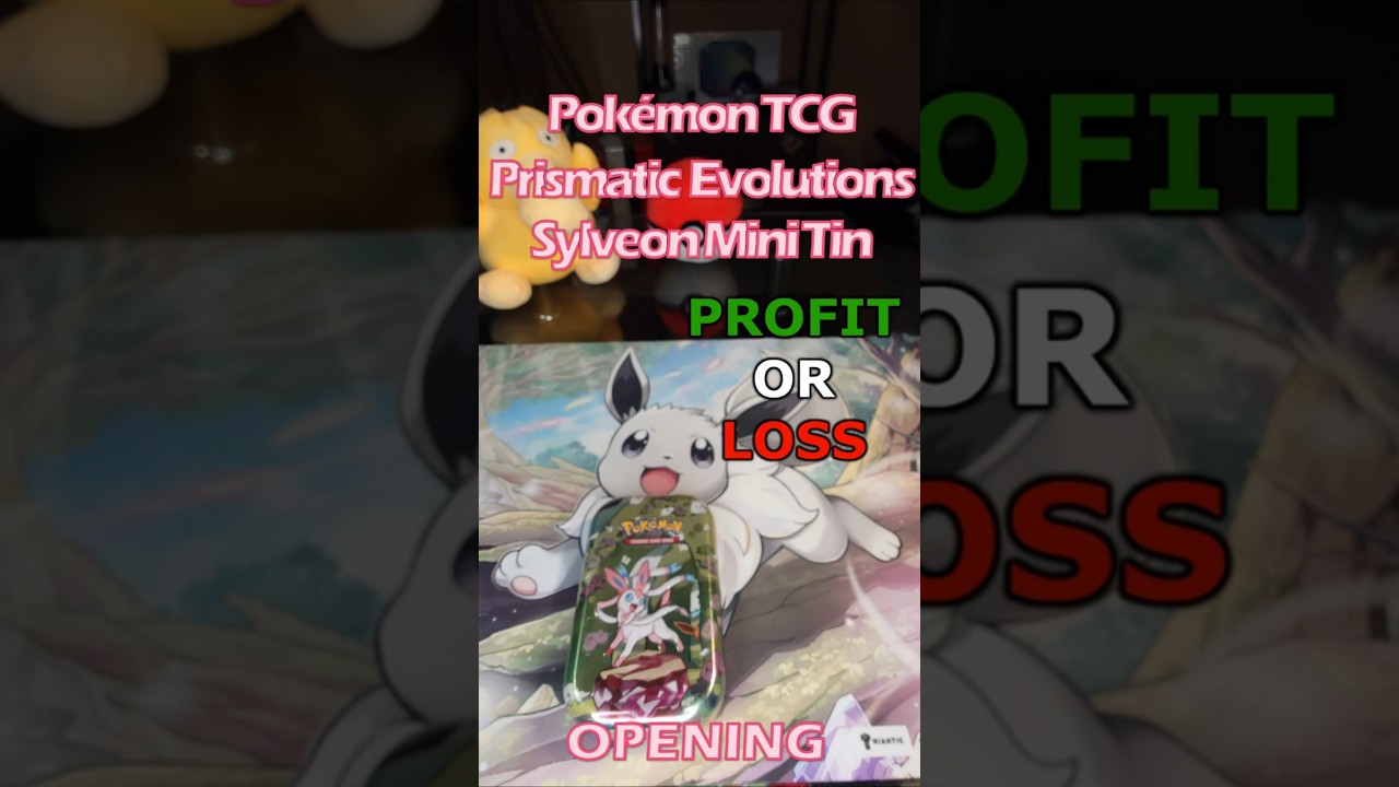 Pokémon TCG - Prismatic Evolutions - Sylveon Mini Tin PROFIT OR LOSS #pokemontcg