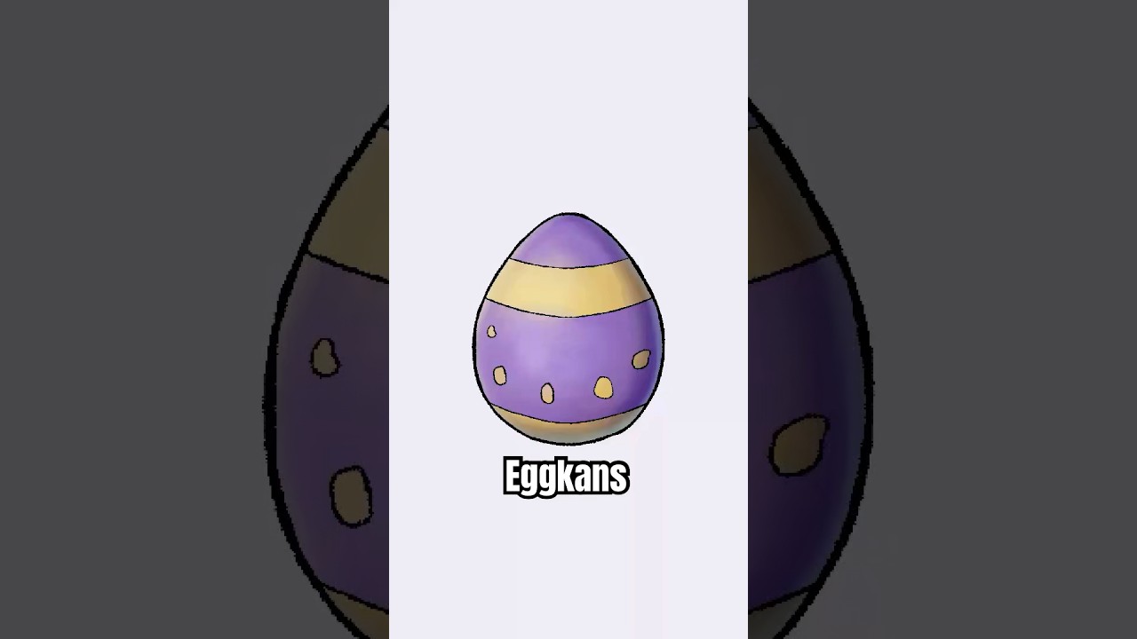 Pokéggmon: EGGkans #art #shorts #pokemon #procreate #speedpaint
