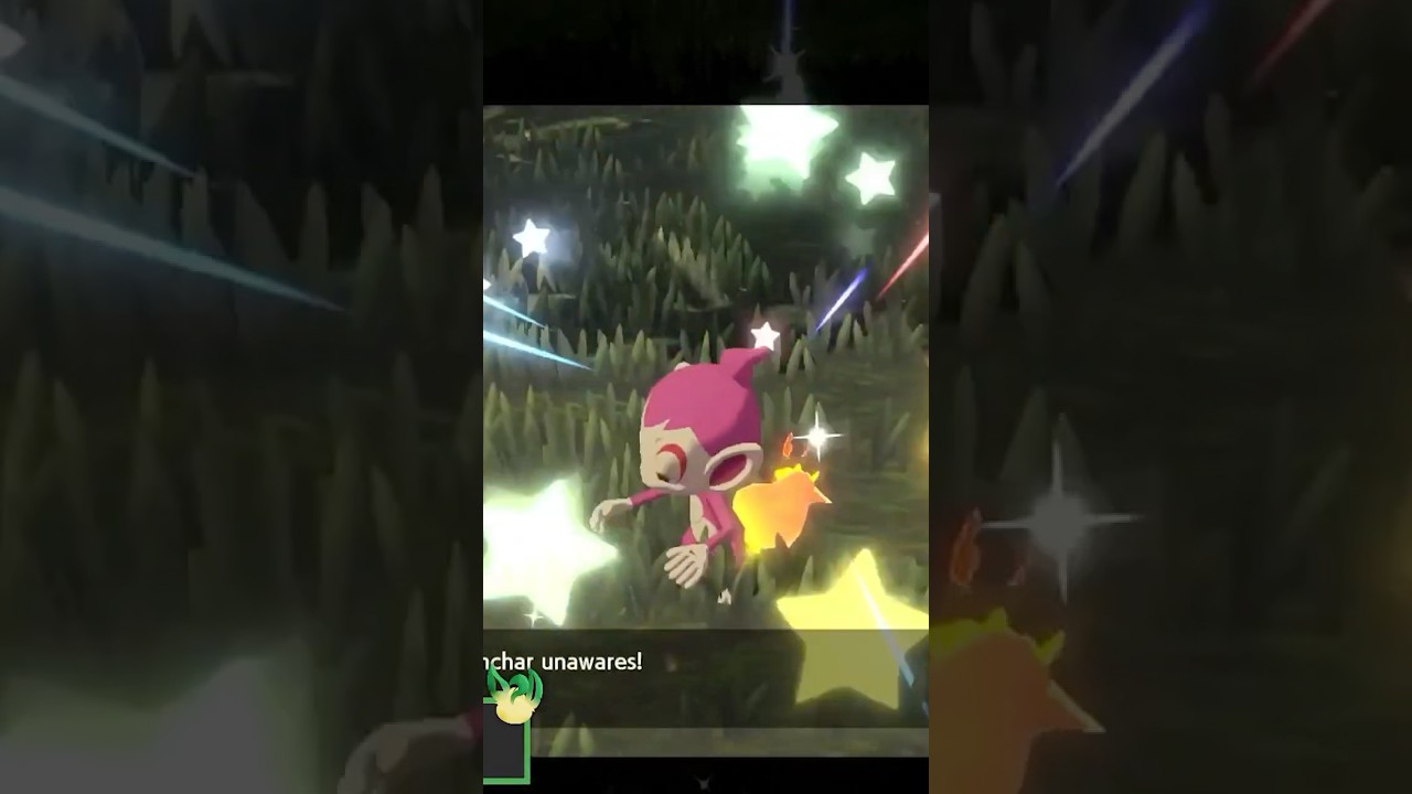 ✨We found a Shiny Chimchar in Pokemon Legends Arceus