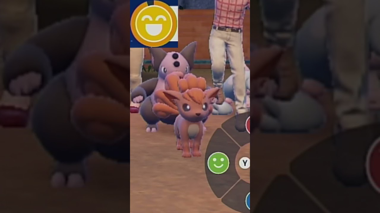 【ロコン】ポケモンエクササイズ【キタカミ図鑑No.37】#Shorts #pokemon