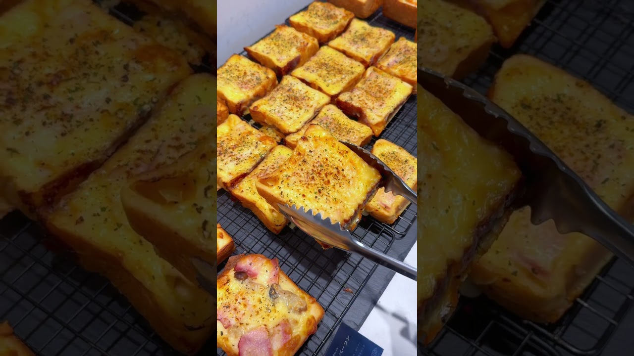 美味しい食パンのオープンサンド🍞 #大阪グルメ #大阪カフェ #japanesefood #パン屋