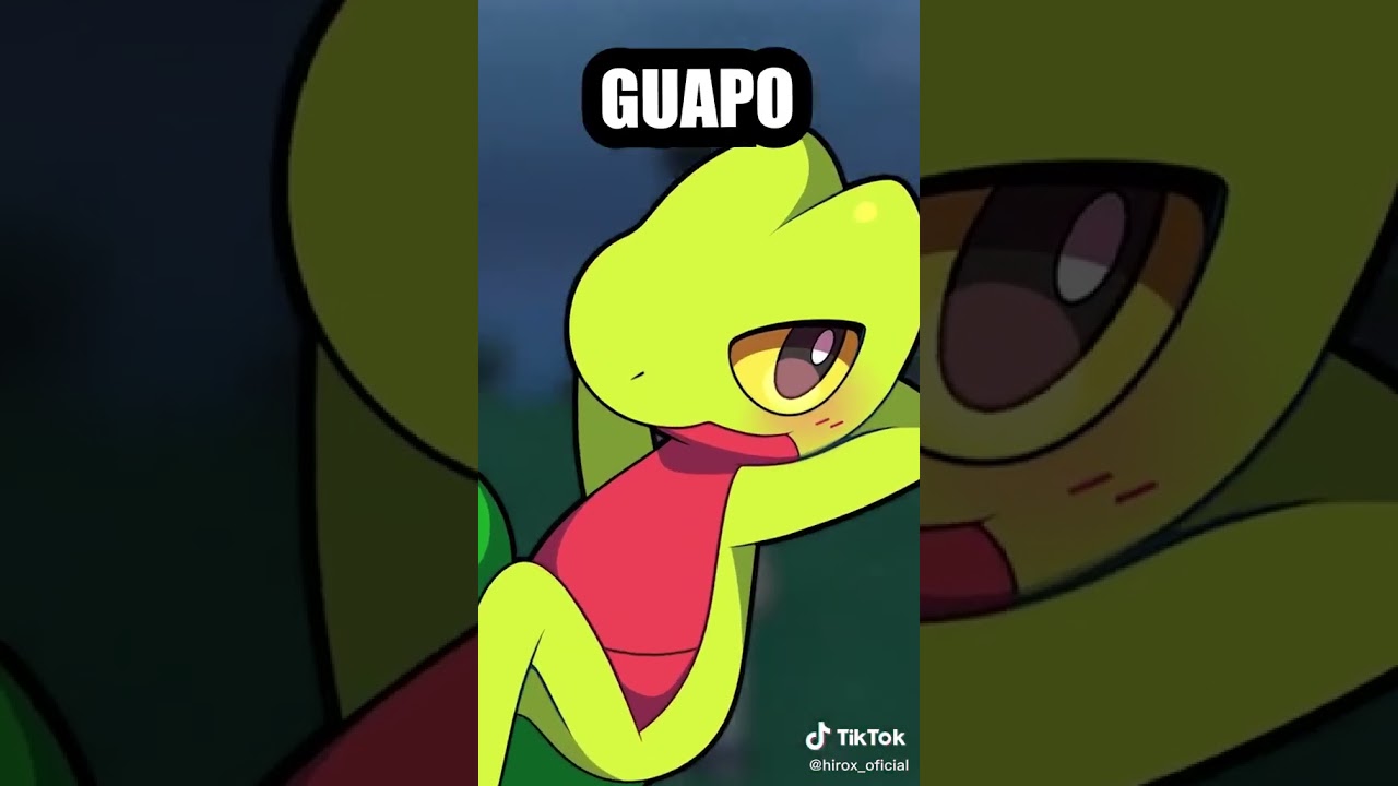 TIPOS de TREECKO en 30 segundos  #pokemon