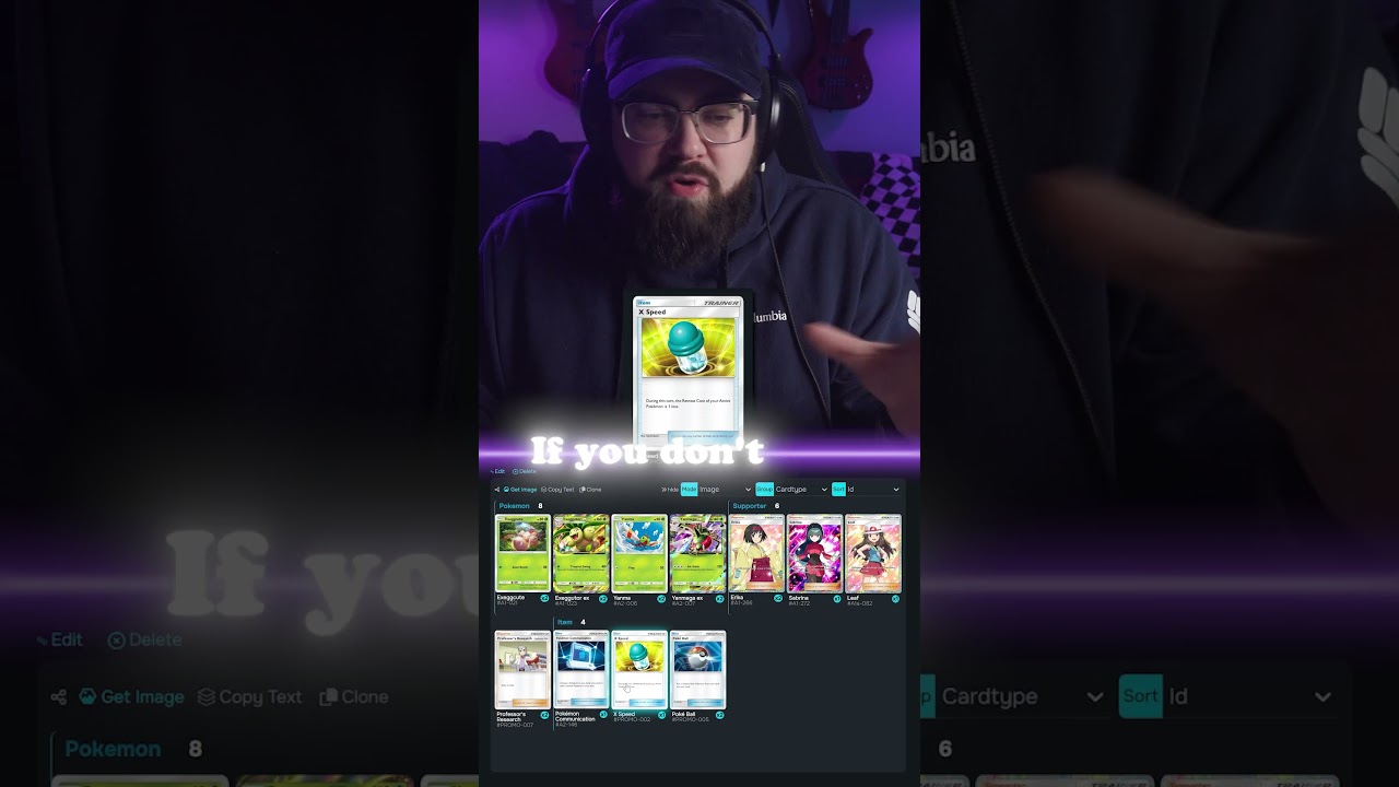 EXEGGUTOR EX AND YANMEGA EX DECK LIST IN POKEMON TCG POCKET