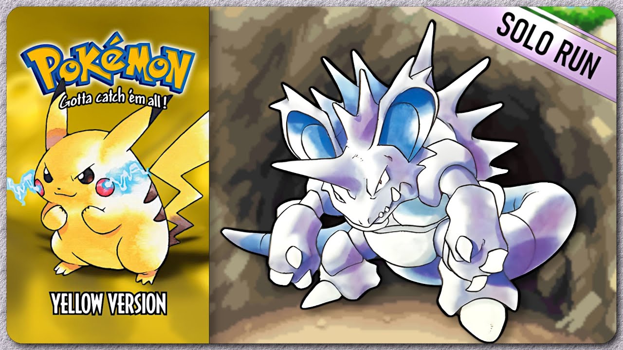 The NidoKING of Gen 1! • Pokémon Yellow Solo Run Live