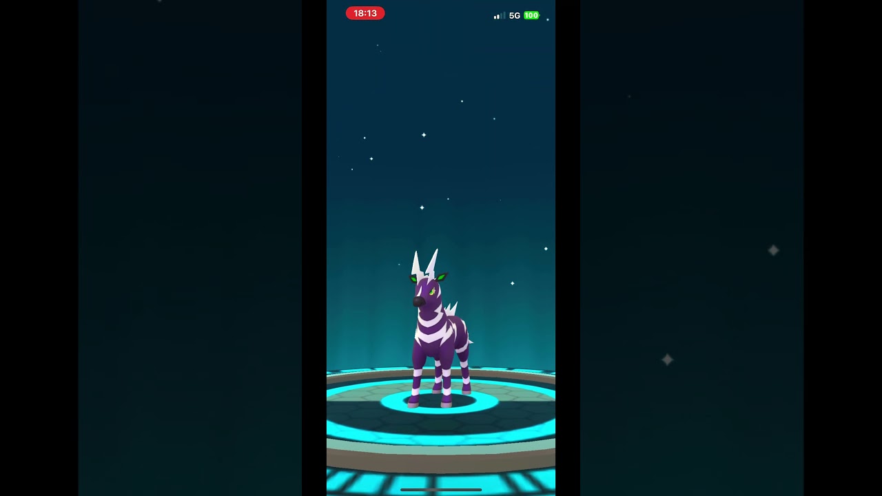 Blitzle Shiny envolves into Zebstrika #pokemon #pokemongo #shinypokemon #shiny #teselia #shorts