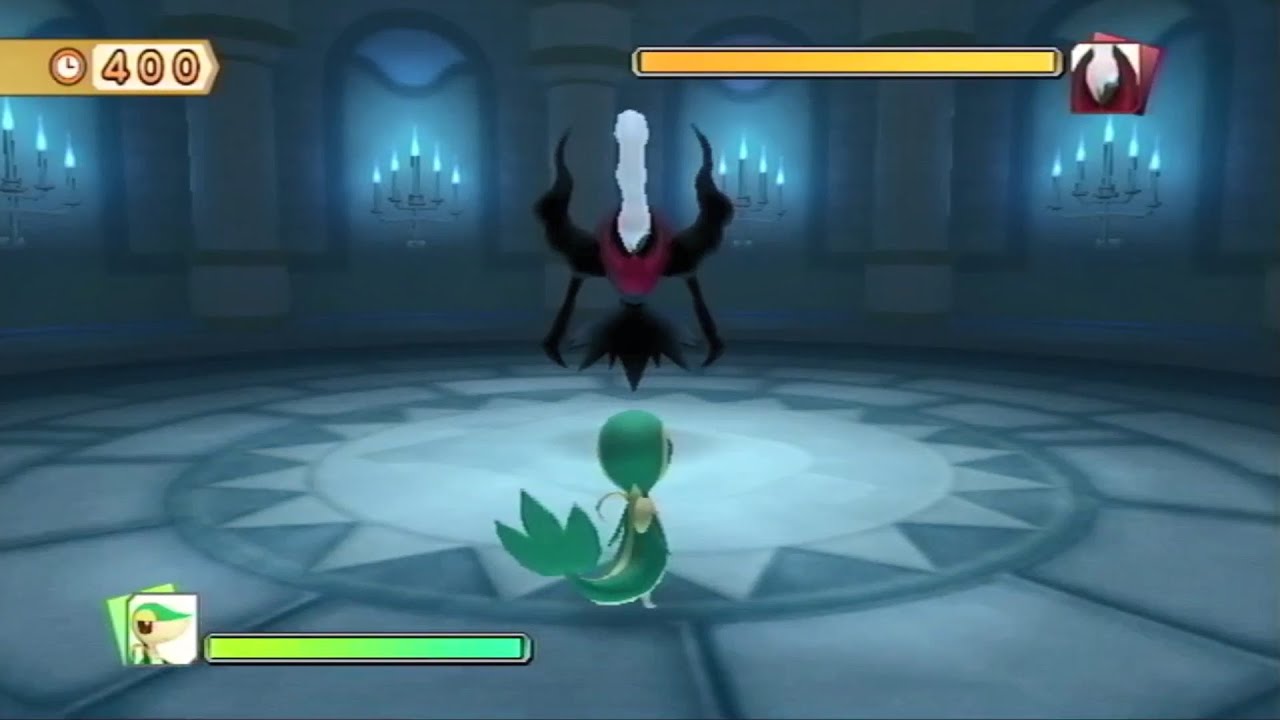 【ポケパーク2BW】　ツタージャ　ダークライノーダメージクリア
