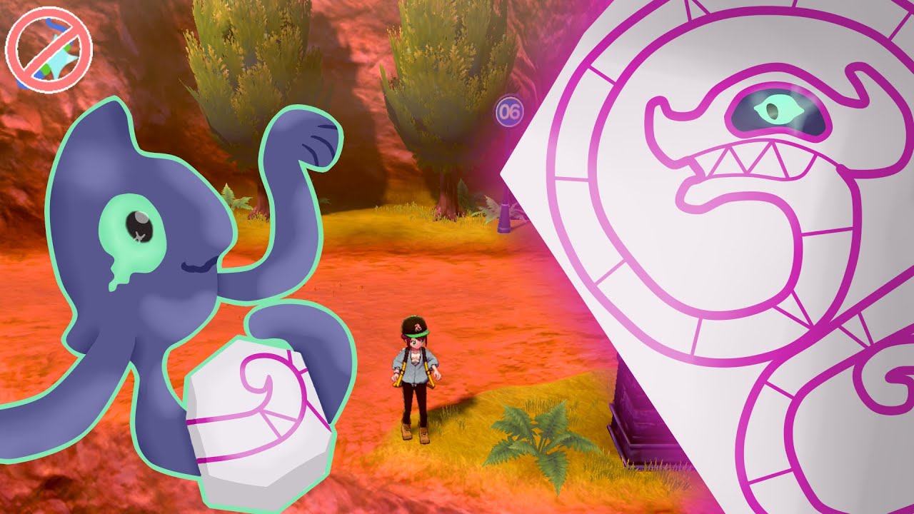 That one day with two spooky shinies (Galarian Yamask and Runerigus)