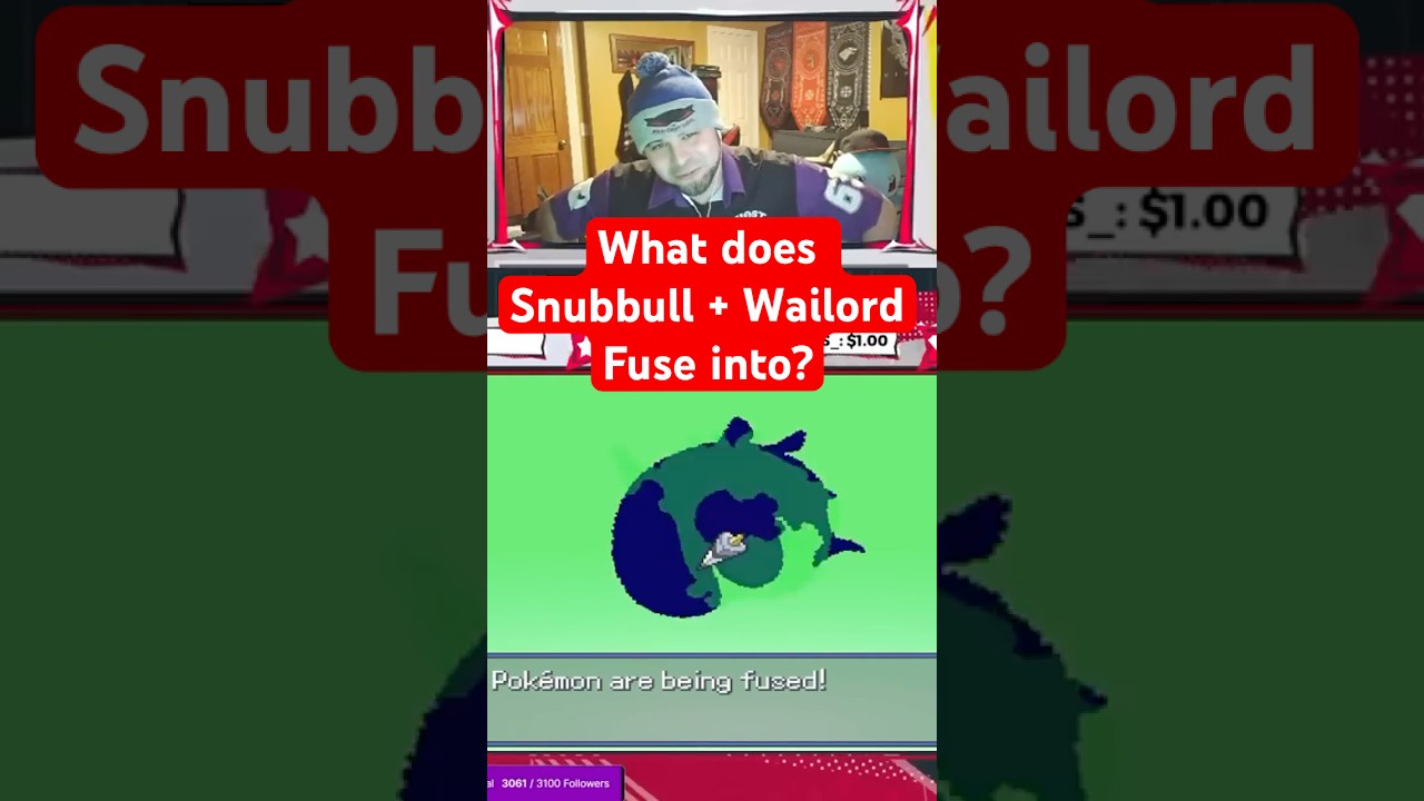 I Tried Fusing Snubbull And Wailord And Got A SURPRISE