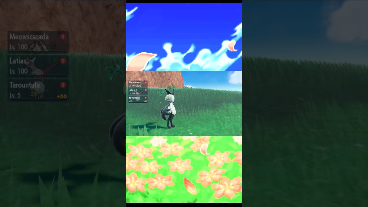 Random Shiny Hoppip!: Pokemon Scarlet: #shorts #shinypokemon #pokemonscarlet