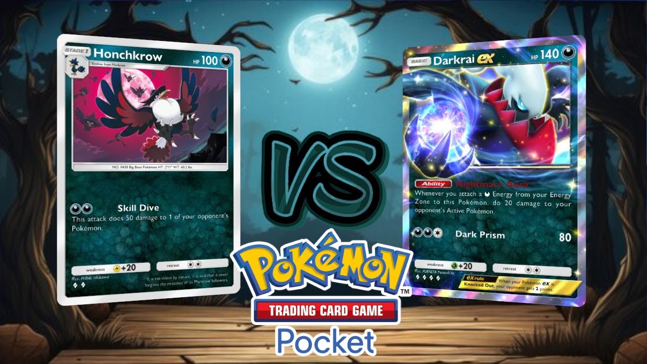 Honchkrow VS Darkrai ex