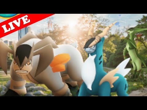 【🔴LIVE】レイドアワー: コバルオン&テラキオン&ビリジオン大量発生!! +スポライ: ツタージャ&ポカブ&ミジュマル「✨色違いゲットだぜ!!✨」【ポケモンGO】
