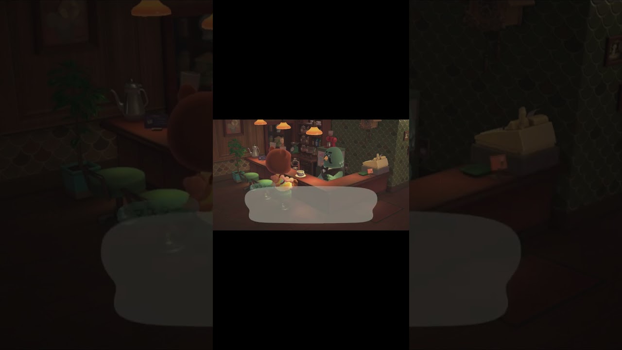 今日のコーヒーのお味は？ピジョンミルクも入れてみた！   #あつ森 #shorts