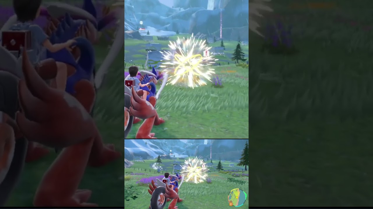 大ジャンプを強要してくる ワタッコ #shorts #ポケモンsv #碧の仮面 #碧の円盤