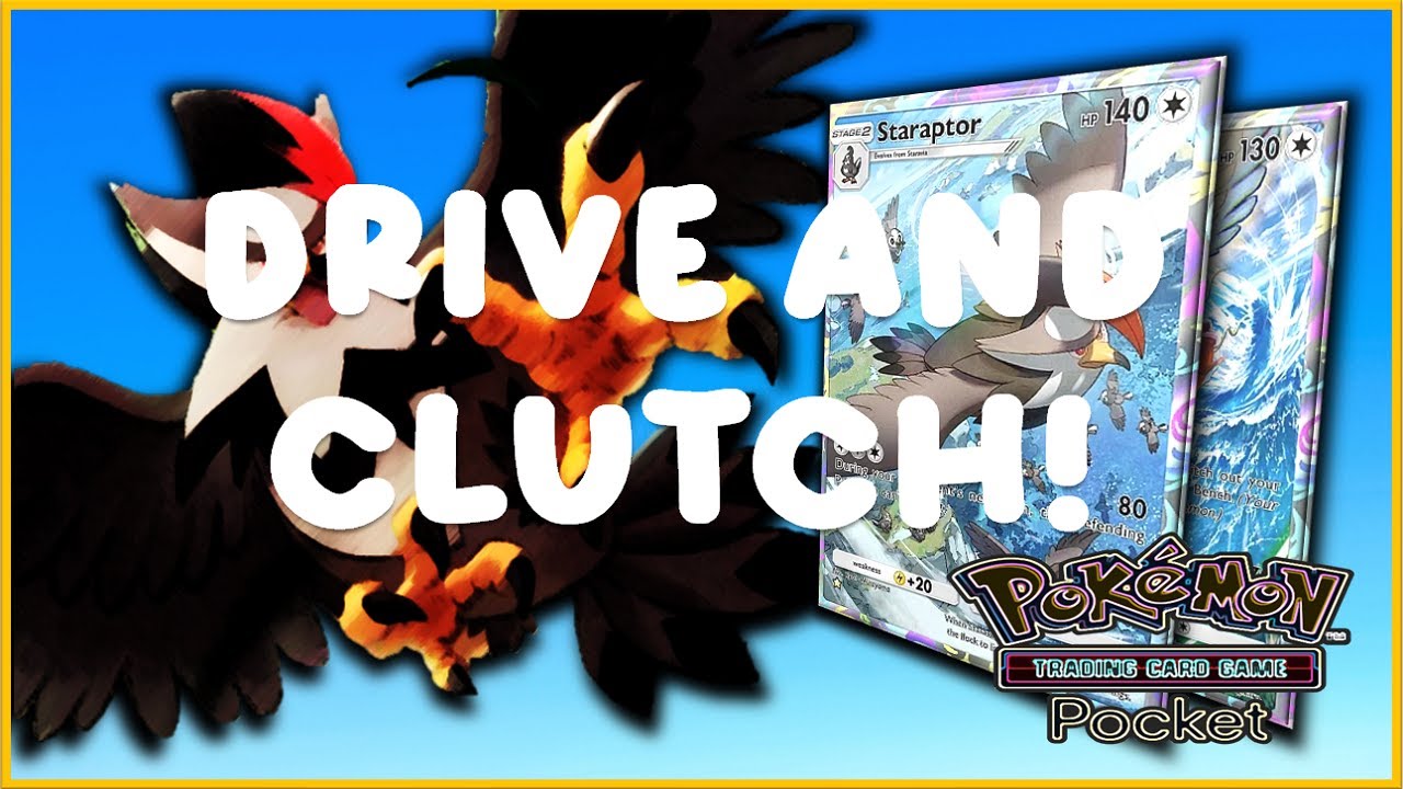 Gimmick City Pidgeot And Staraptor! DRIVE AND CLUTCH | Pokémon TCG Pocket