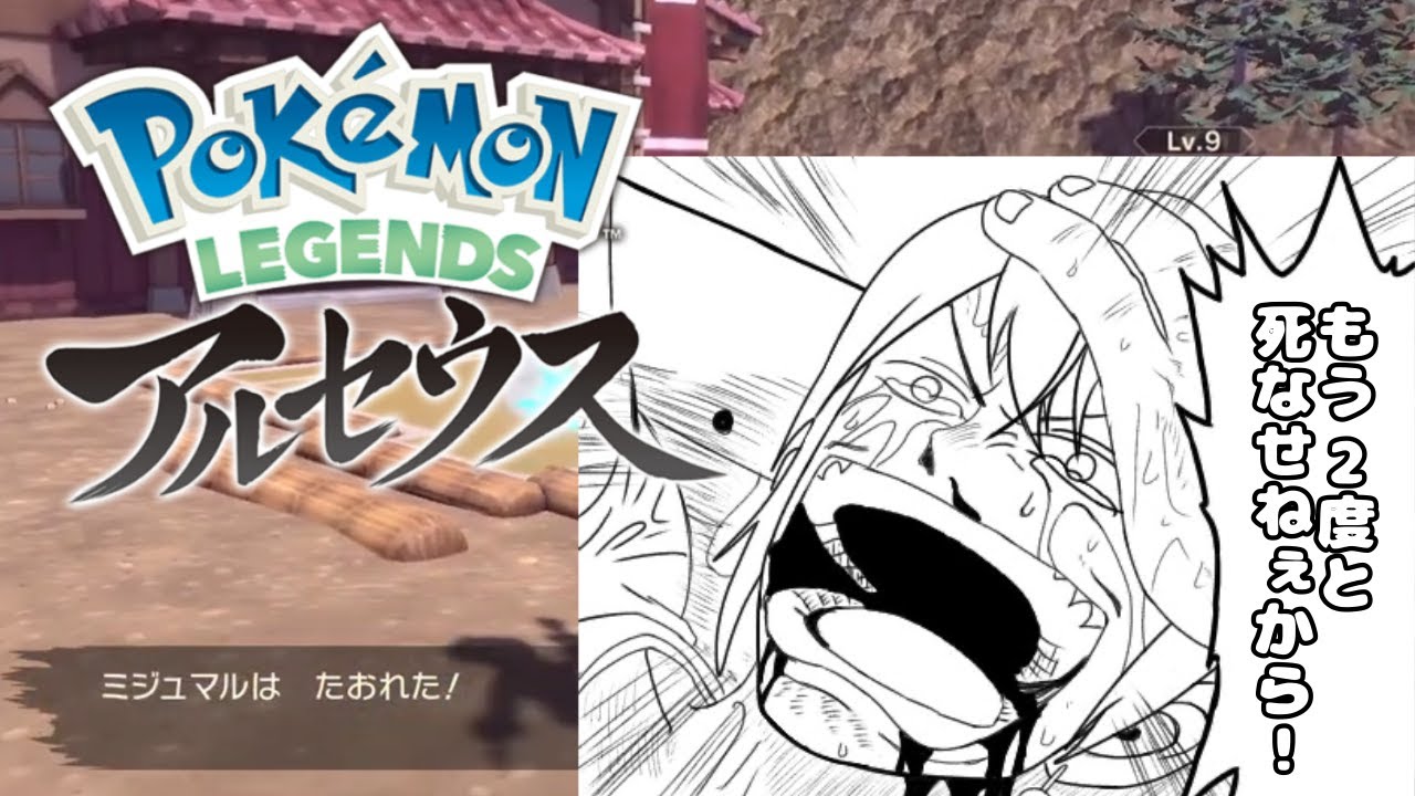 ミジュマル…次こそ死なせないからね…！！【 #ポケモンアルセウス  】
