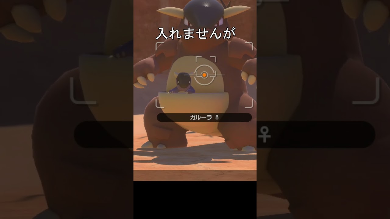 ガルーラとポカブ　#ポケモン #ポケモンスナップ #ポカブ　#ガルーラ