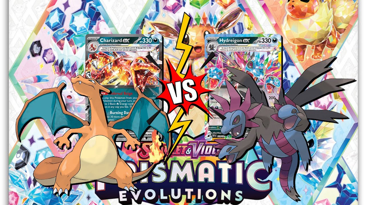 CHARIZARD PIDGEOT vs HYDREIGON - PRISMATIC EVOLUTIONS | POKEMON TCG LIVE GAMEPLAY