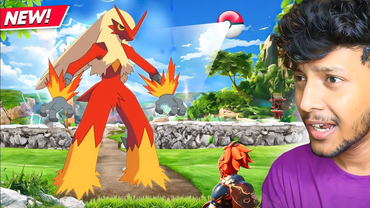 FINALLY CAPTURED THE LEGENDARY FIRE TYPE POKEMON - BLAZIKEN | PALWORLD #19 | TECHNO GAMERZ