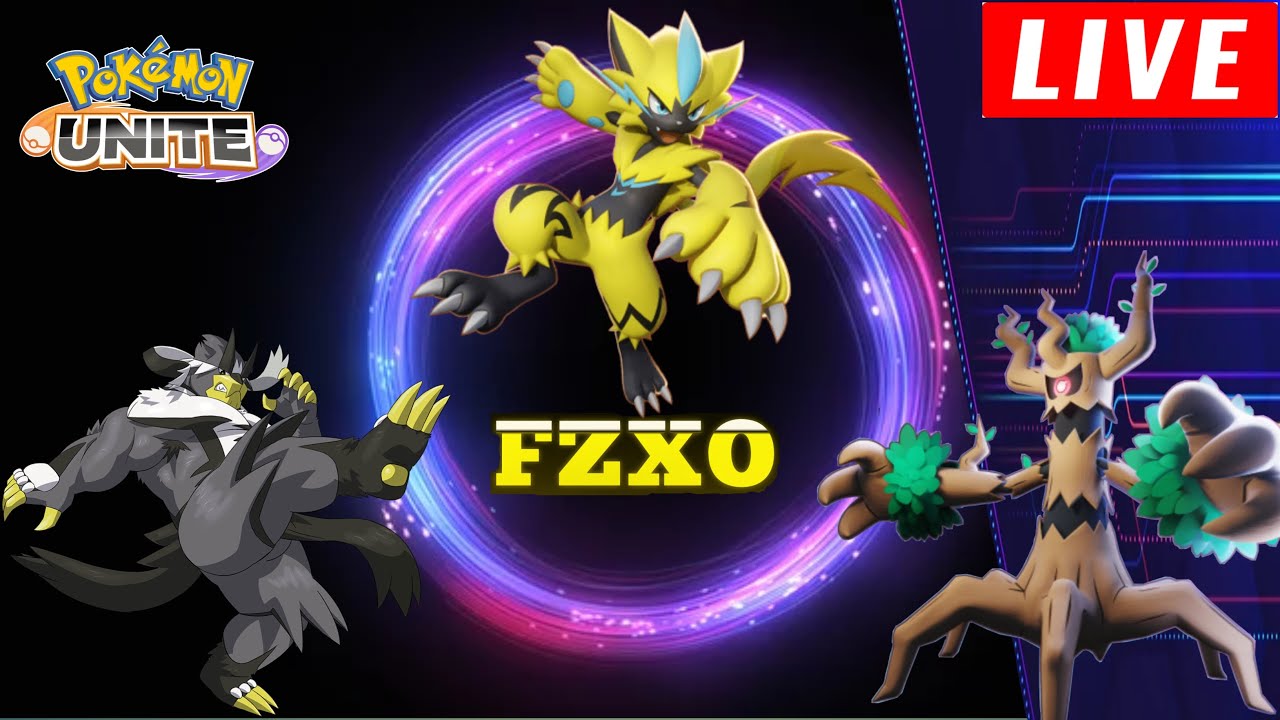🔴Live Comfey Rank & quick Matches 🔥| Pokémon Unite  | fzxo