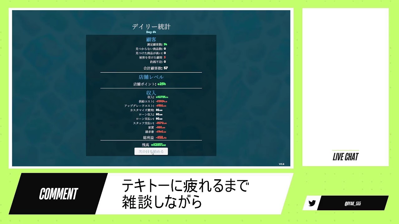 【Supermarket Simulator】お前ん町、カビ、すごいな