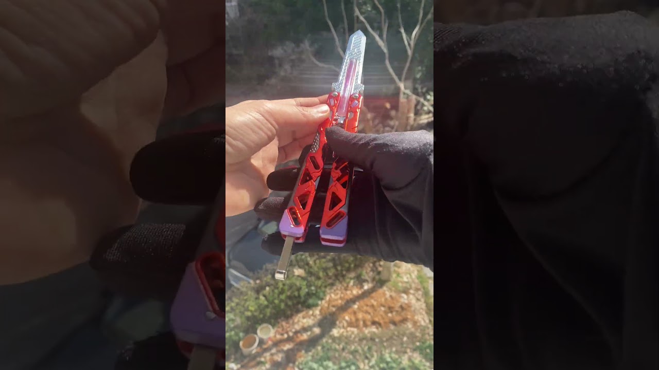 Nakorara Apex  バタフライナイフ 24cm｜エーペックスレジェンズ　オクタンのスーパーレジェンド　ミニチュア　ダイキャスト製　武器モデル　＃  バタフライナイフ　＃Apex