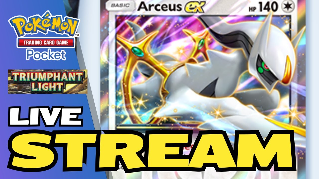 HOT PACKS HOT TAKES | TRIUMPHANT LIGHT LAUNCH STREAM | Pokemon TCG Pocket