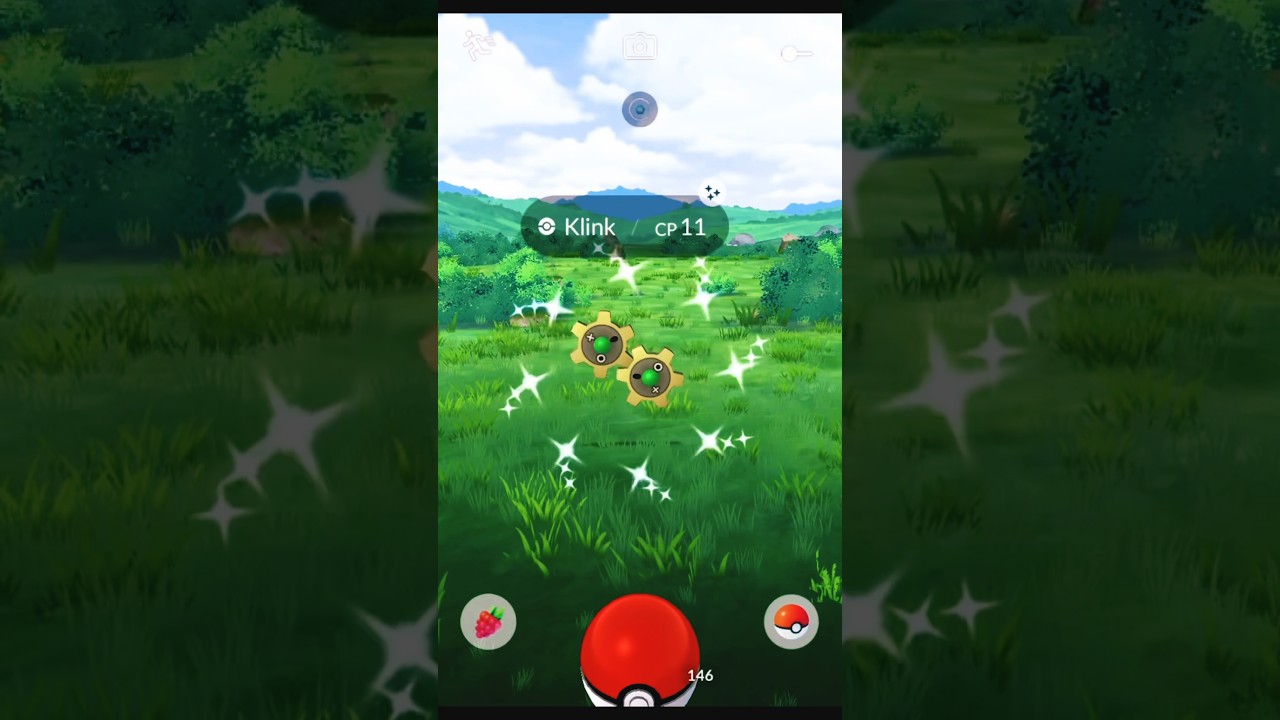 Wild Shiny Klink with Full Evolution