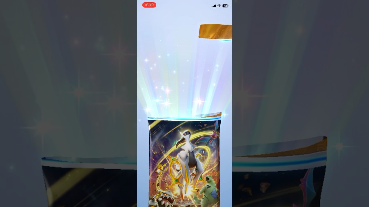 ポケポケパック開封（超克の光）光ってマリルゲット🌟かわいい😆