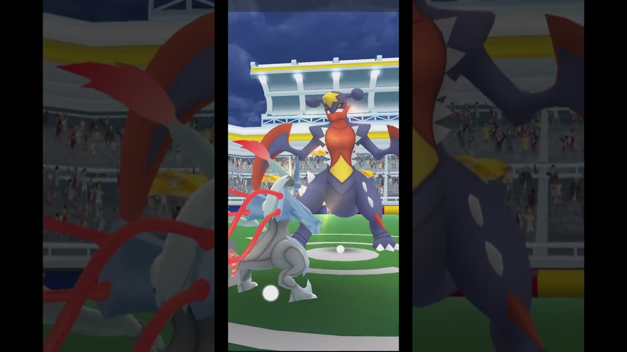 メガガブリアス相手に合体キュレムを使ってみた（ホワイト＆ブラック）