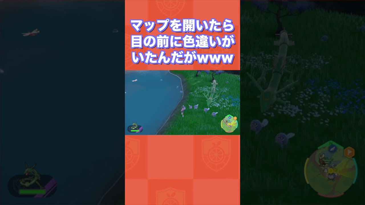 マップを開いたら目の前に色違いがいたんだがww【ポケモンSV/藍の円盤/ゼロの秘宝】