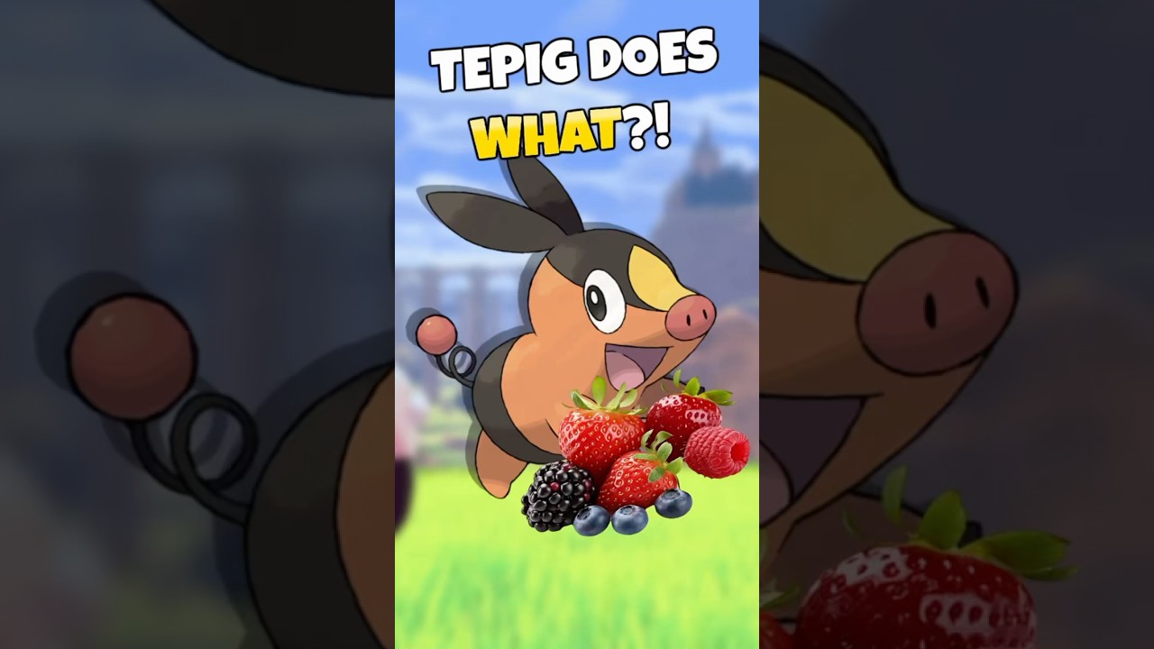 Tepig Does WHAT?! #pokémon #shorts