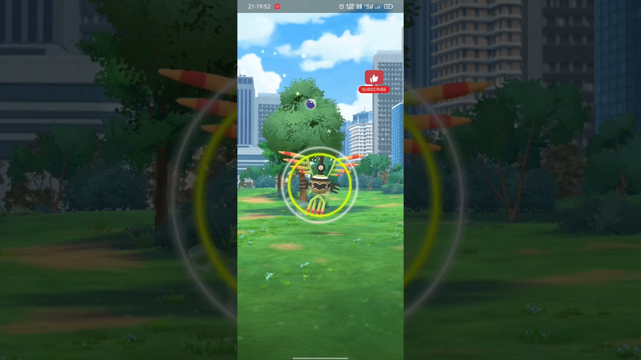 Catching shiny Pokemon sigilyph #pokemon #pokemongo #shinypokemon #gamingshorts