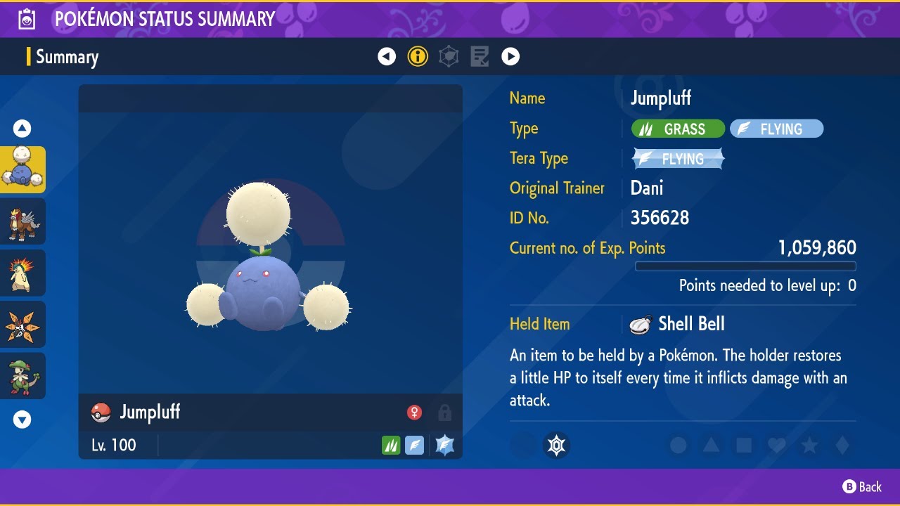 Jumpluff - Solo - 7 Star Meowscarada Raid - Pokemon Scarlet/Violet