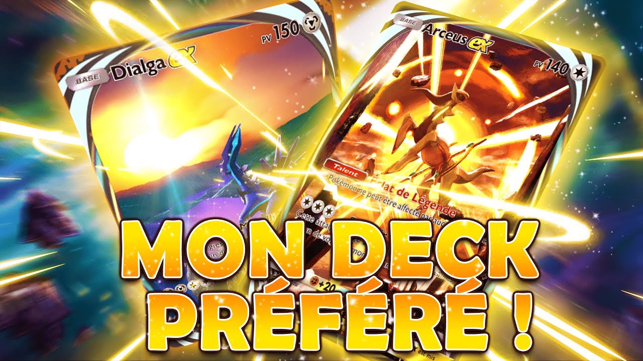 Mon deck PRÉFÉRÉ sur Pokemon Pocket | Deck Arceus Dialga | Pokemon TCG POCKET