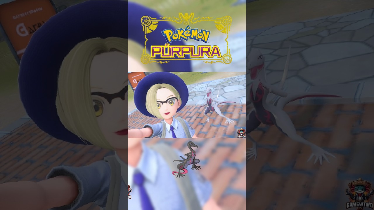 Capturando un Salazzle Shiny en Pokémon Púrpura #shinydex #pokemonviolet #salazzle