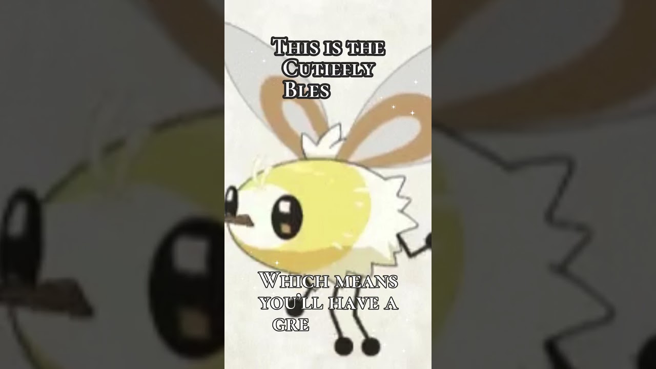 This is the Cutiefly Blessing  #pokemon #goodmorning #jazzgenre