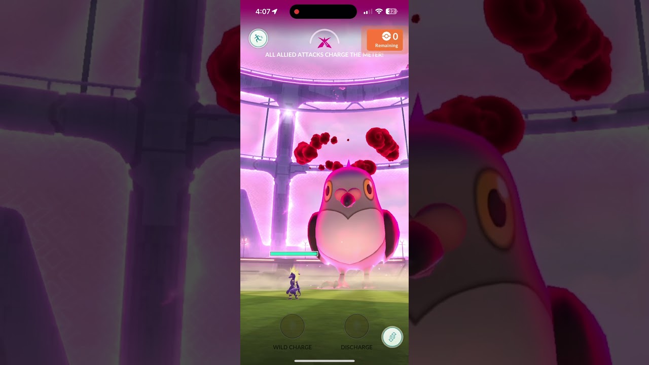 Pokemon GO: Dynamax Pidove Max Raid