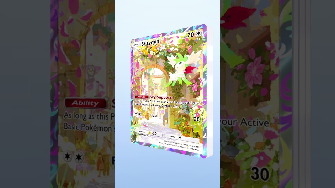 Pack 164. New Staravia, Shaymin Full Art, Meditite, Clefairy, and Heracross