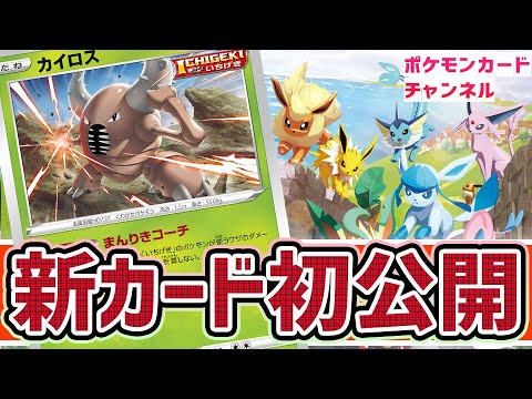 【初公開】特性持ちカイロス登場！新カード公開をかけて視聴者代表とガチバトル【イーブイヒーローズ/ポケカ対戦】