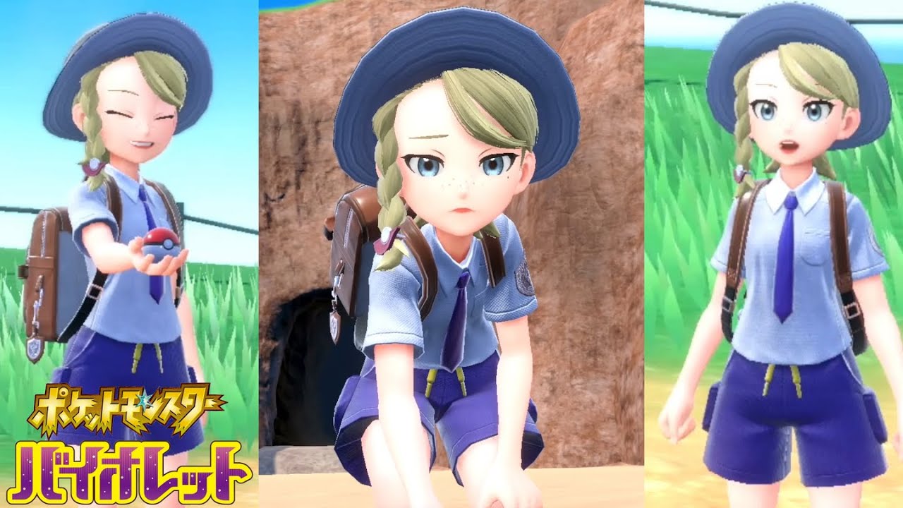 うちの子のキャラメイクが1番可愛い！ | ポケモン バイオレット #2