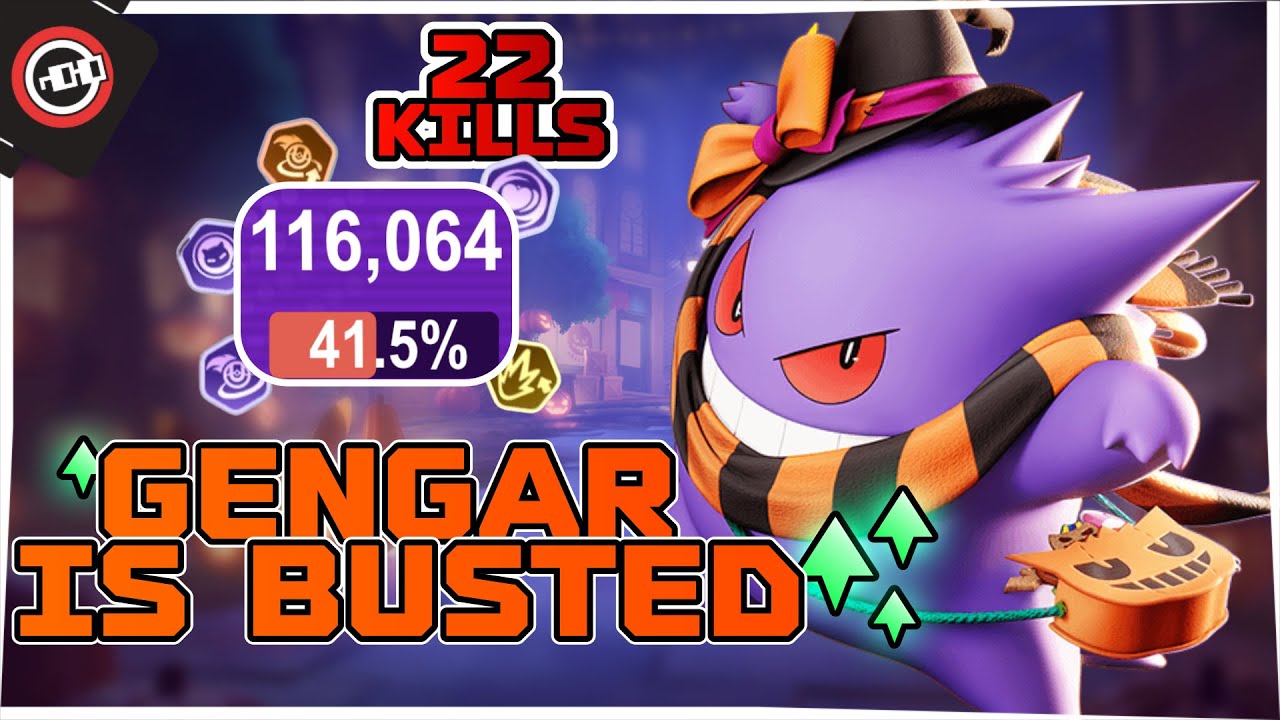 GENGAR is the MOST BROKEN in this META!? | Pokemon UNITE