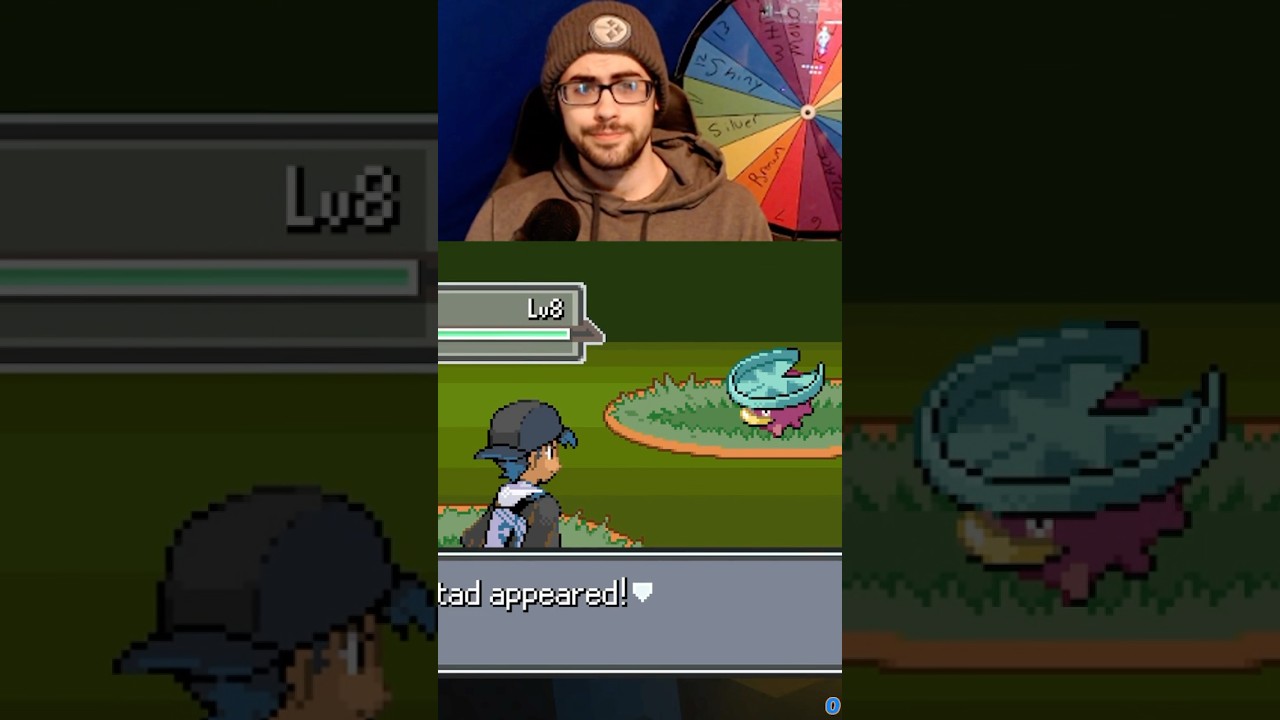 EPIC SHINY LOTAD! #pokemon #shinypokemon #pokemonemerald #pokemoncommunity #shiny #youtubeshorts