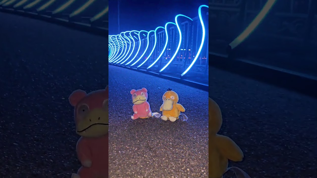 #slowpoke #ヤドン#呆呆兽#psyduck #コダック#可達鴨 #可达鸭 #pokemonplush #ポケモンFit #fy #neon #foryou #pokemoncommunity